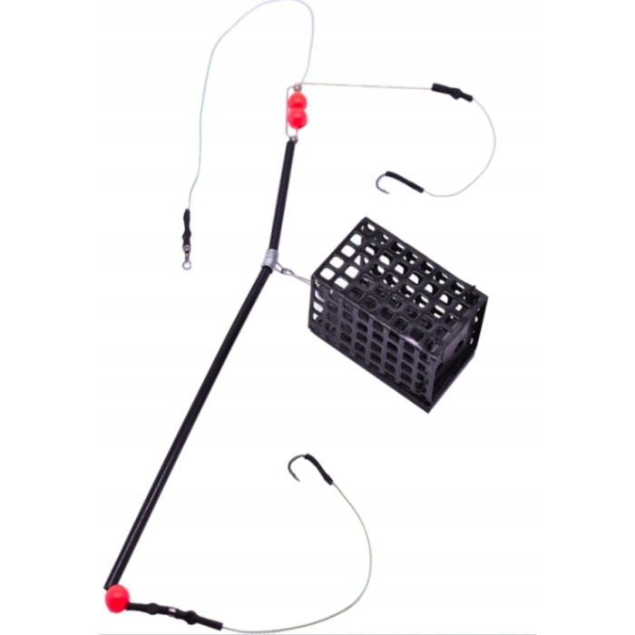 KOSZYK NA RURCE Z HACZYKIEM 70G 10SZT